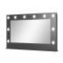 Nowoczesna toaletka z lustrem Basic antracyt LED